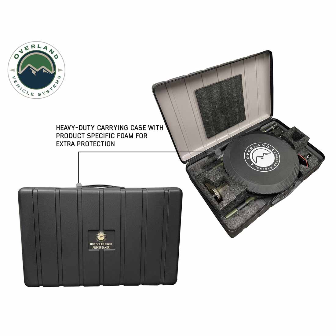 UFO Solar Light Light Pods & Speaker - Camping Light OVS