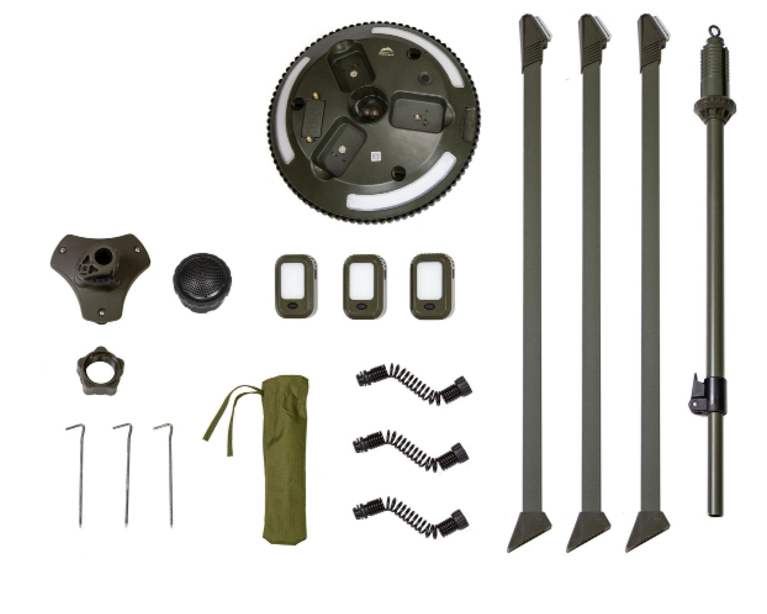 UFO Solar Light Light Pods & Speaker - Camping Light OVS