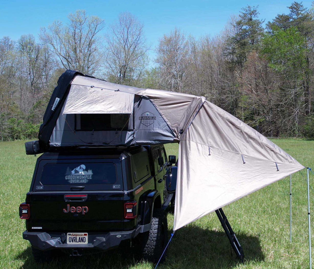 18089903 Bushveld Hard Shell Roof Top Tent Awning OVS