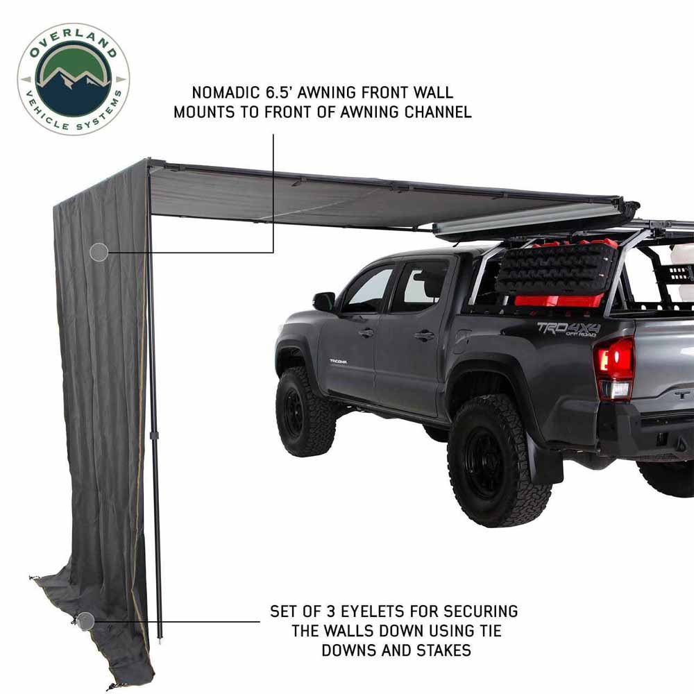 OVS Nomadic 6.5 inch Awning Shade Wall OVS