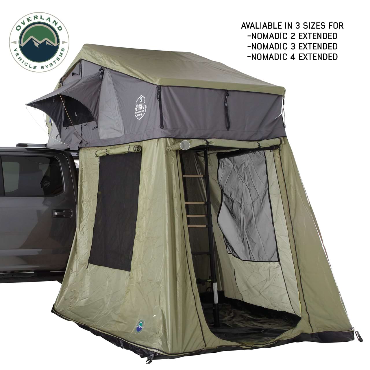 Nomadic 4 Roof Top Tent Annex - 4 Person Roof Top Tent Annex OVS