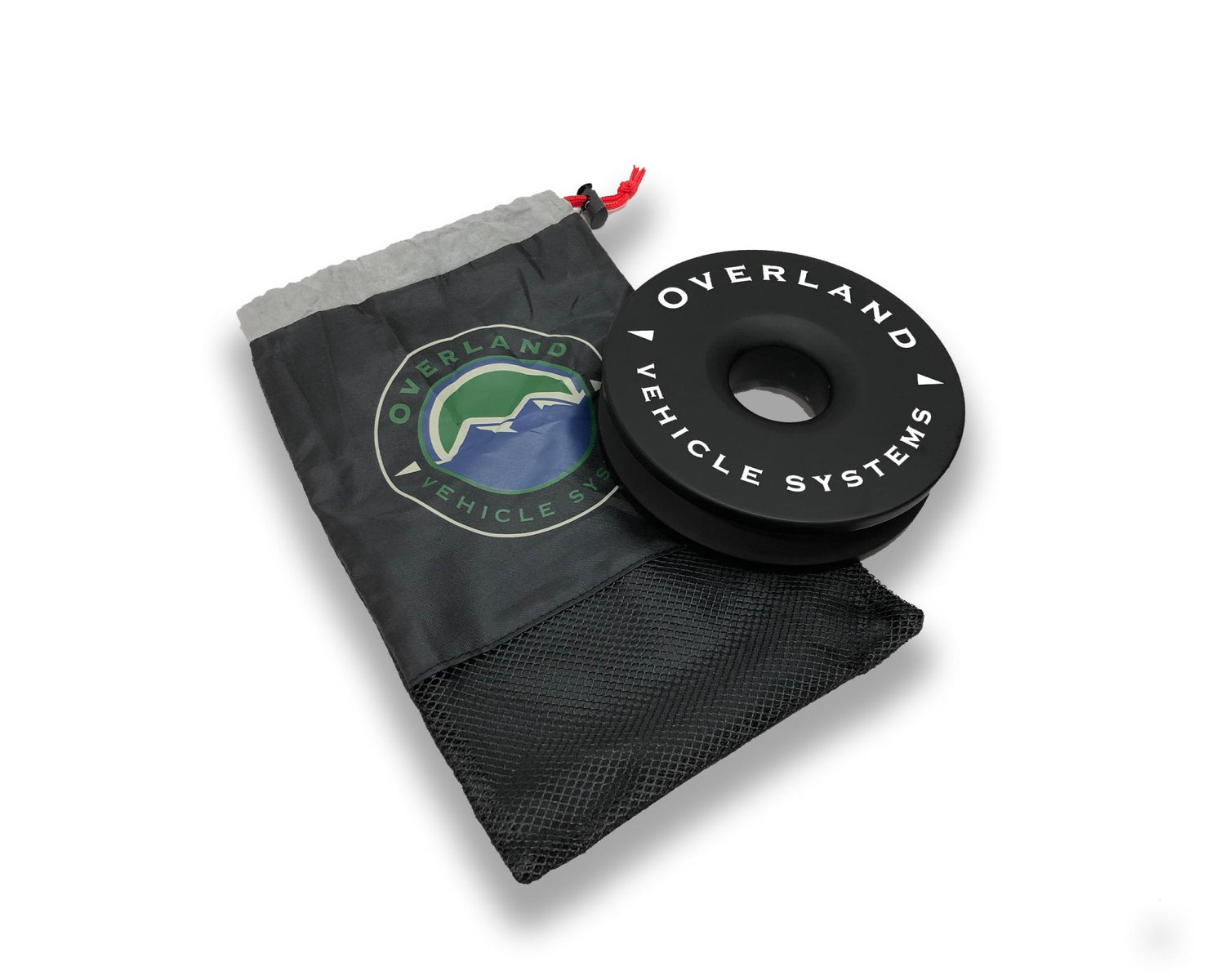 Soft Shackle Recovery Ring Combo Pack - 45,000 lb - Black OVS