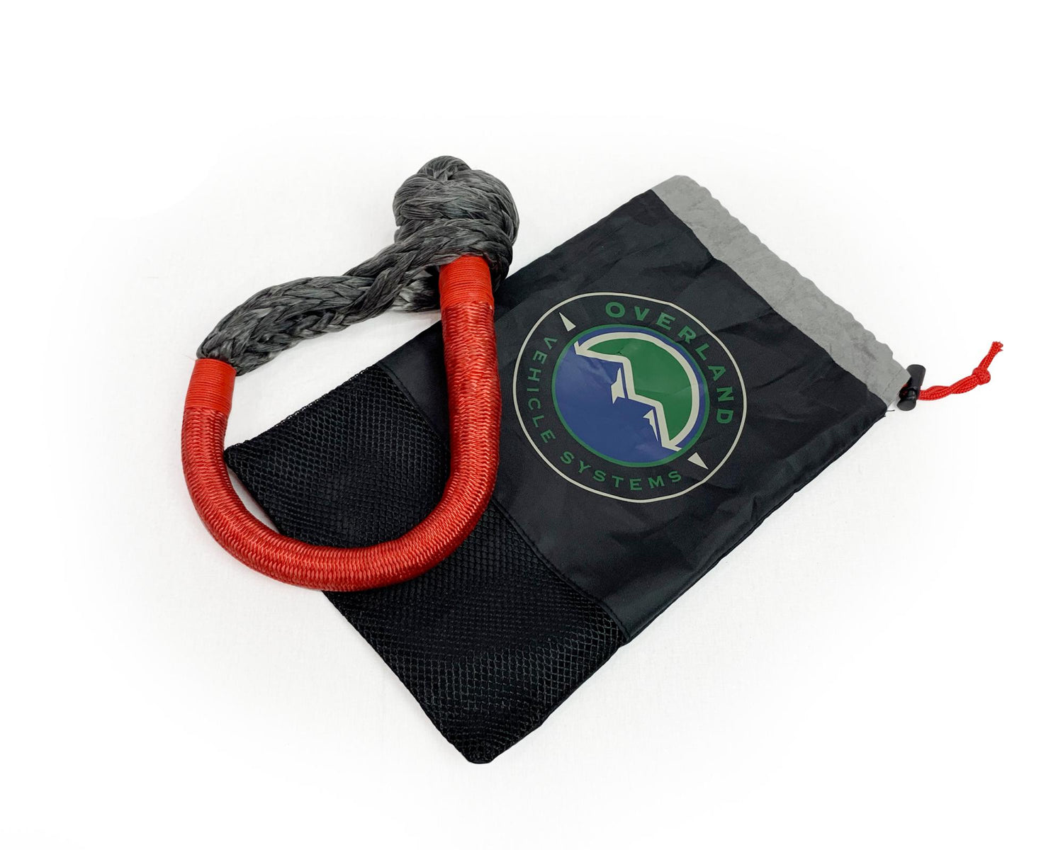 Soft Shackle Recovery Ring Combo Pack - 45,000 lb - Black OVS