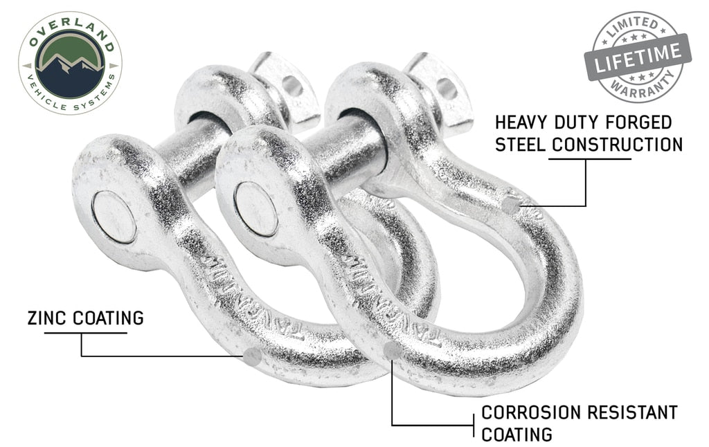 Recovery Shackle D-Ring Bow Shackle vs Soft Shackle OVS