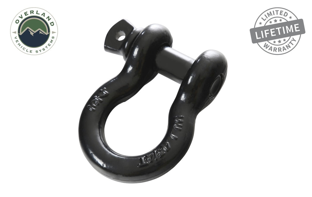 Recovery Shackle 19019901 3/4 4.75 Ton Black OVS