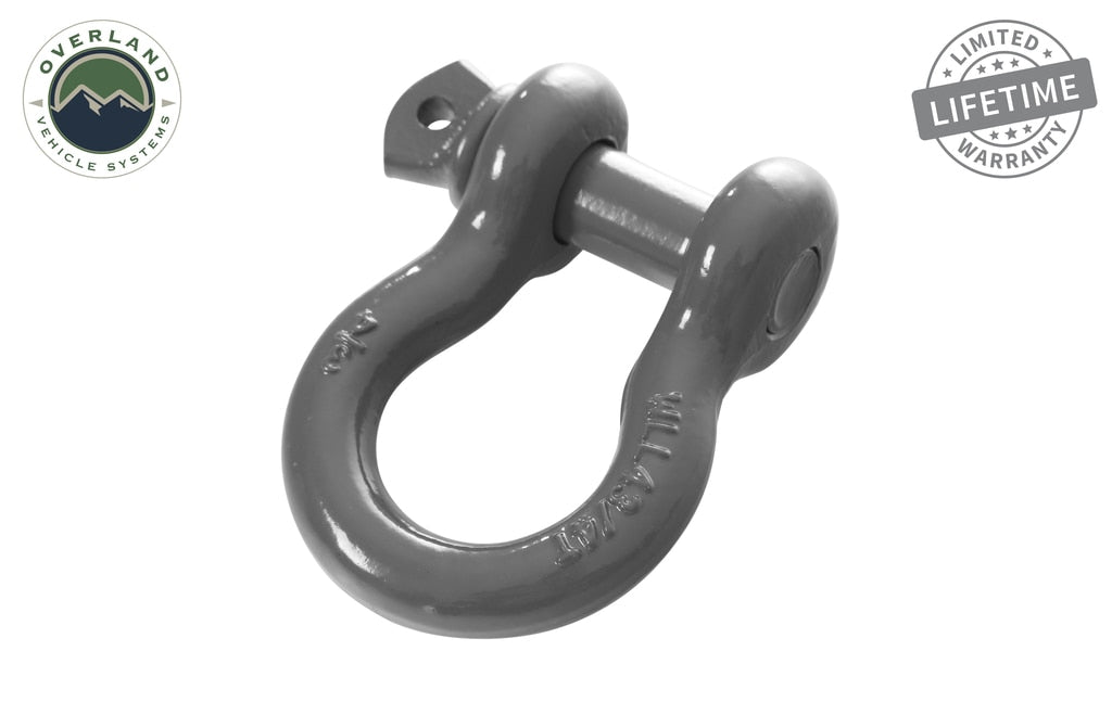 Recovery Shackle 3/4 Inch 4.75 Ton - Gray Universal OVS