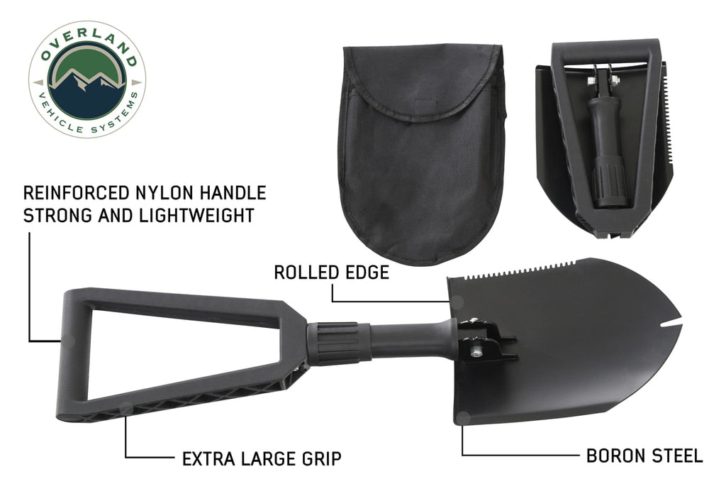 Multi Functional Military Style Utility Shovel for extreme OVS