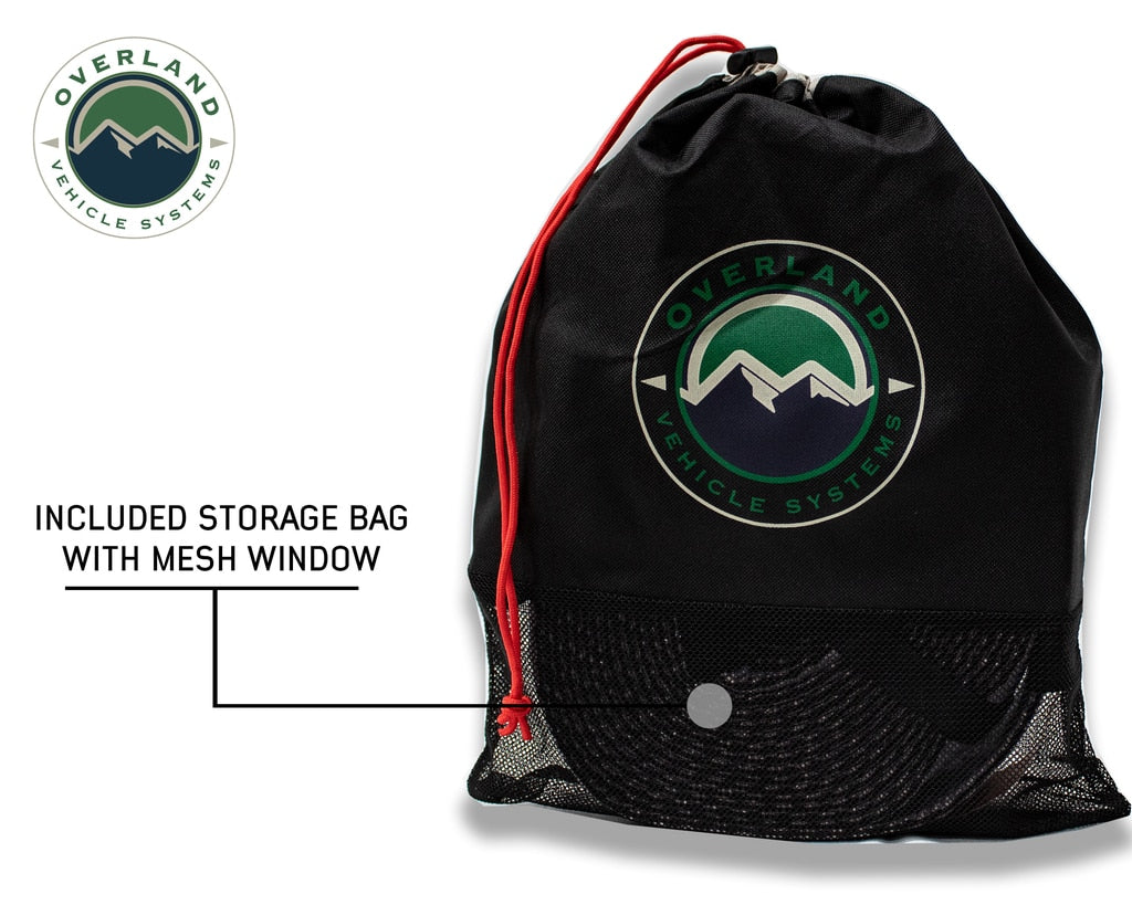 Tow Strap 20000 lbs - 2 x 30' Gray With Black Ends OVS