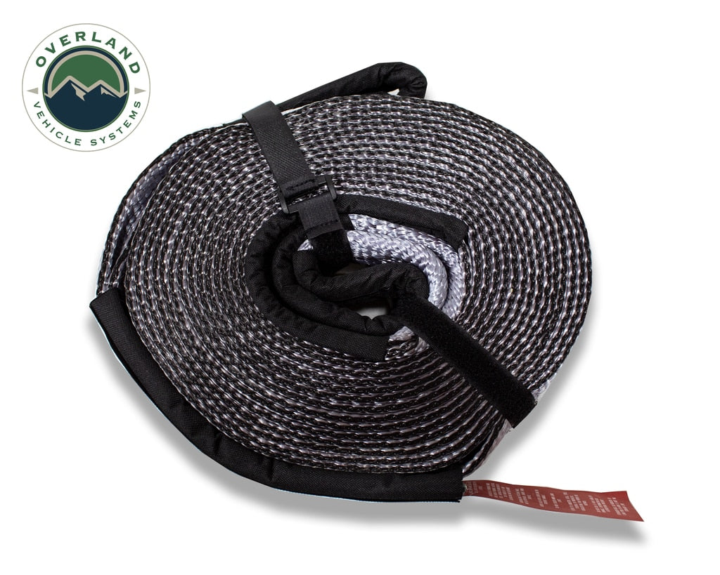 Tow Strap 30 30,000 lb. 3 x 30' Gray Storage Bag OVS