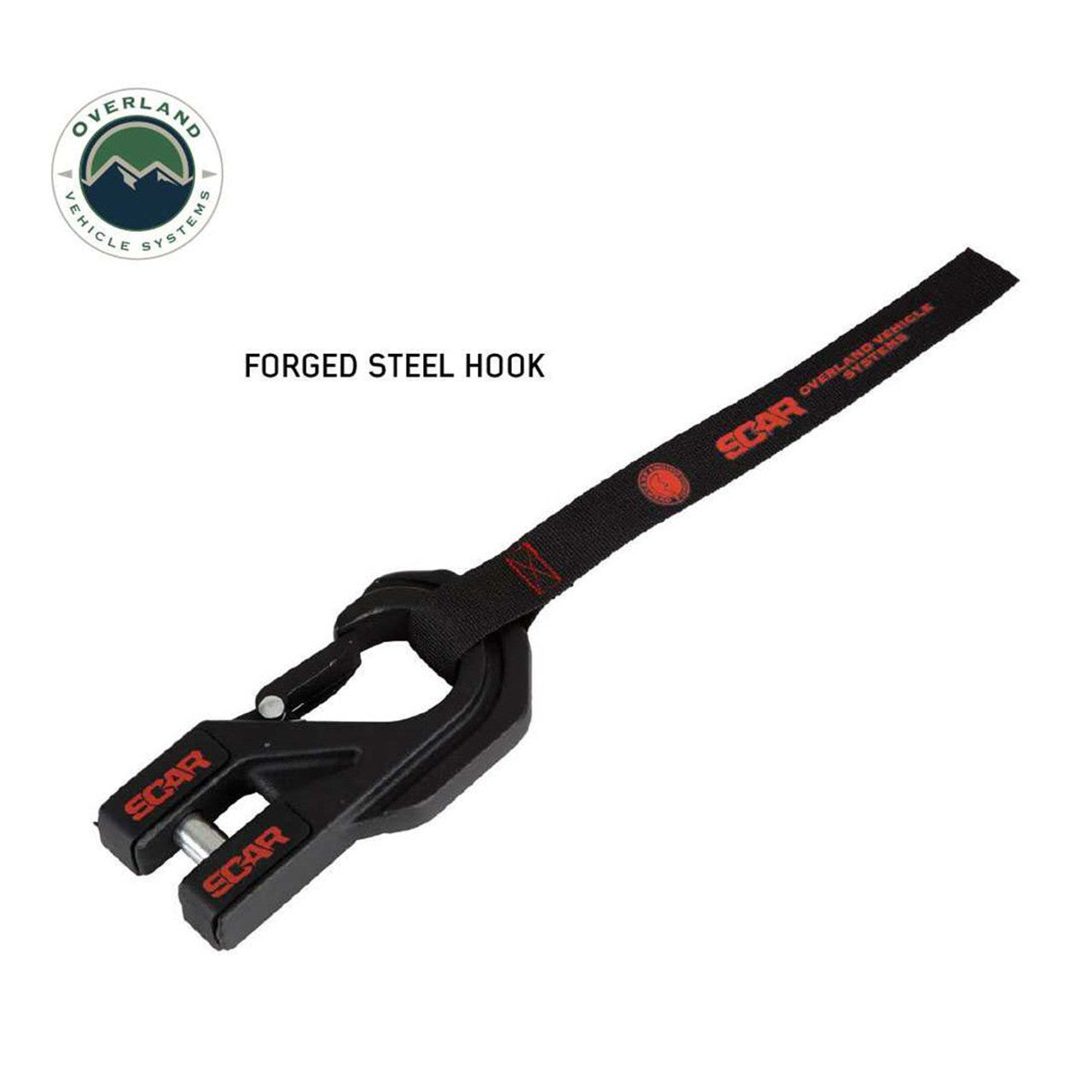 SCAR 12P - 12,000 lb. Winch With Synthetic Rope and Wireless Remote OVS