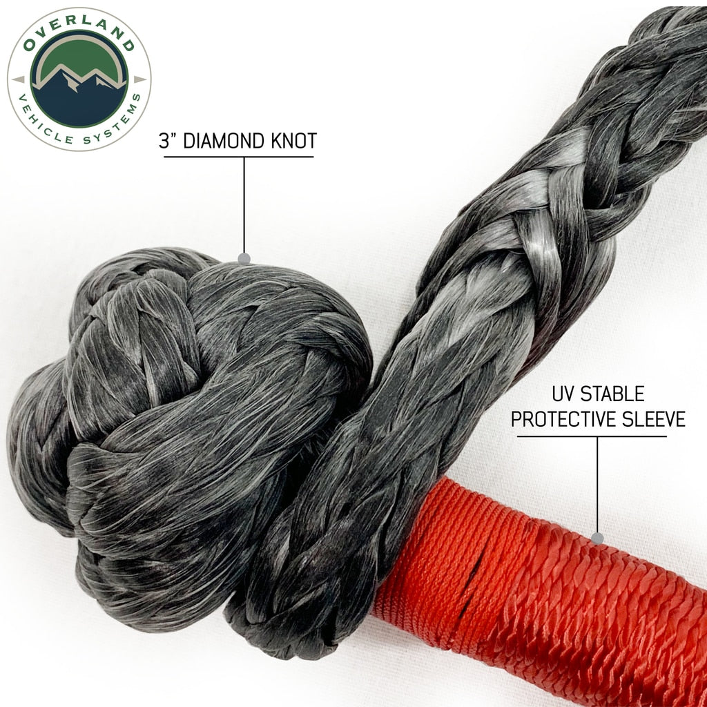 Soft Recovery Shackle With A Breaking Strength of 44,500 lbs OVS