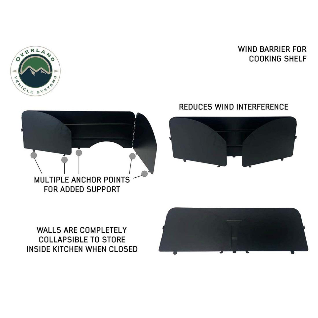 Cargo Box Kitchen With Slide Out Sink, Cooking Shelve and Slide Out Work Station OVS