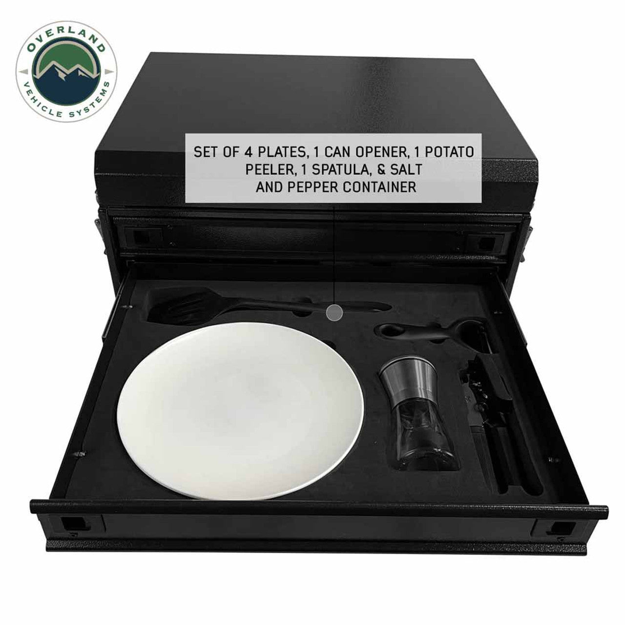 Kitchen Kit - 39 Piece Utensil, Aluminum Storage Box With Custom Cut Foam OVS