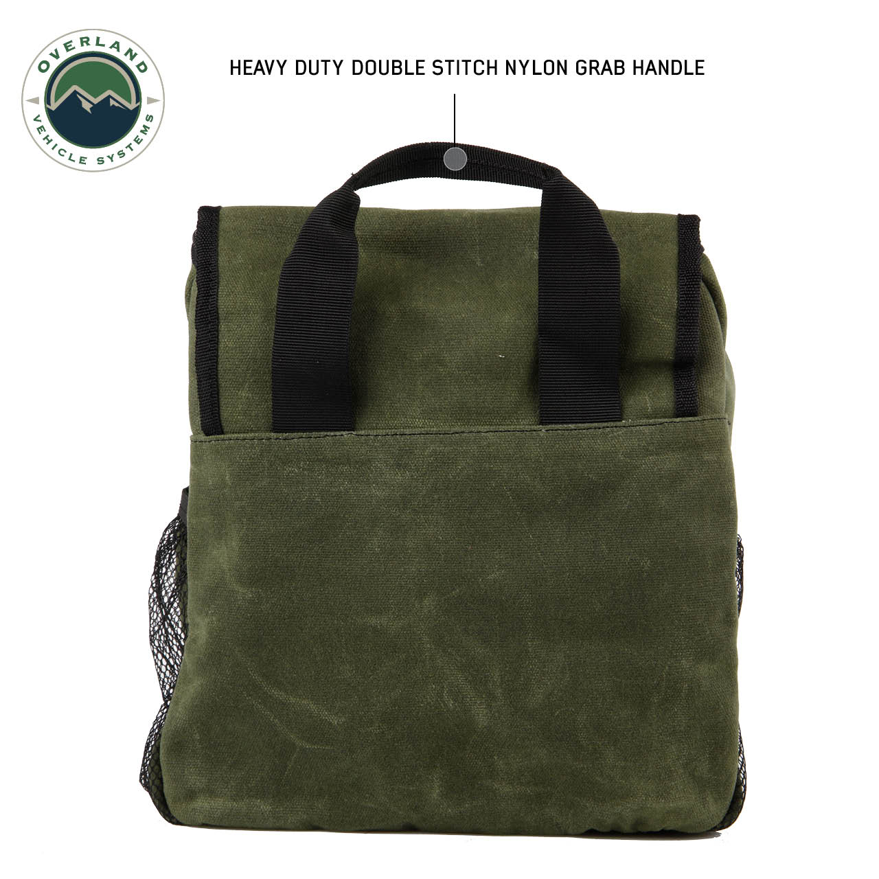 Organize With OVS Wax Canvas Overnight Bag OVS