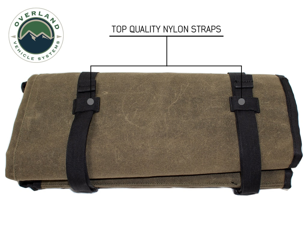 Rolled General Tool Storage Bag - Waxed Canvas OVS