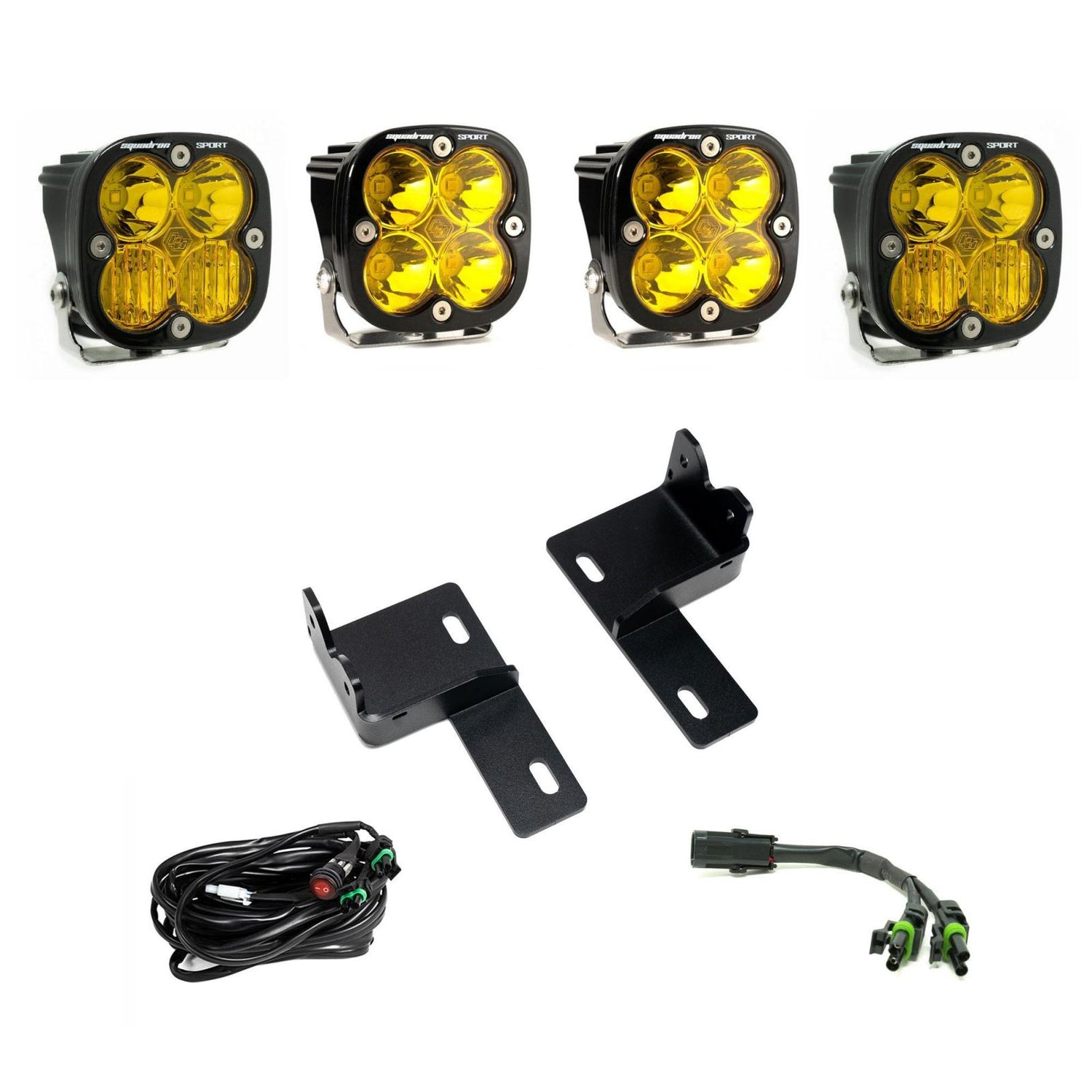 Squadron Sport Behind-the-Grille Kit 2025-On Toyota 4Runner Non-TRD Pro/Trailhunter Clear Baja Designs