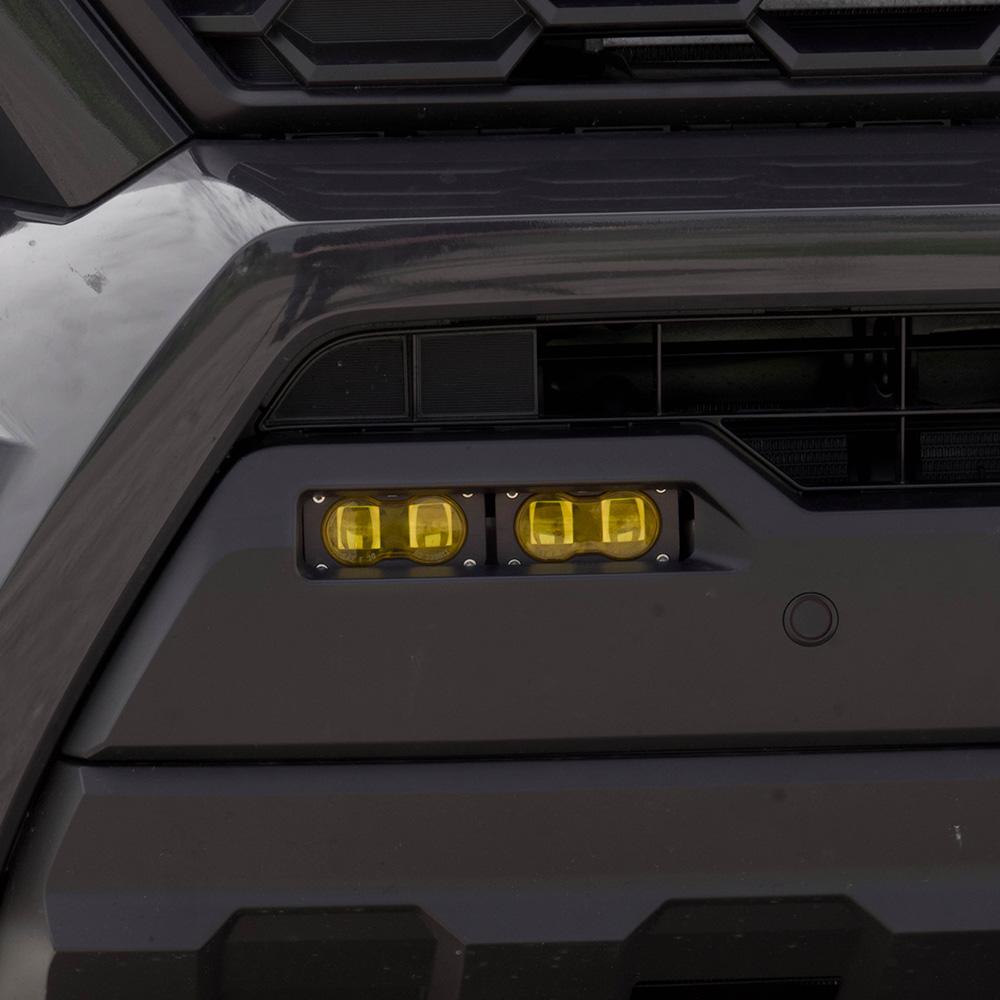 2024-Present Toyota Tacoma S2 SAE Baja Amber OEM Fog Replacement Kit Baja Designs