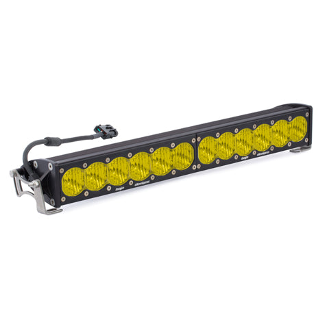 20 Inch LED Light Bar Single Straight High Speed Spot Pattern OnX6 Baja Designs