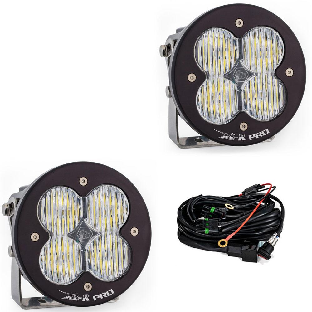 LED Light Pods High Speed Spot Pattern Pair XL R Pro Series Baja Designs