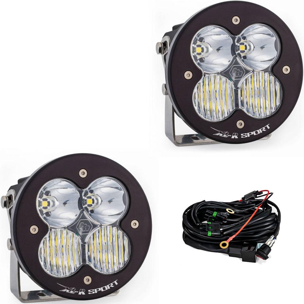 LED Light Pods High Speed Spot Pattern Pair XL R Sport Series Baja Designs
