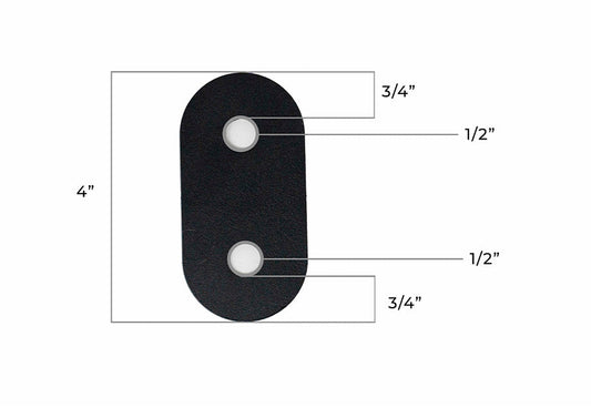 Recovery Board Mounts for Bed Rack