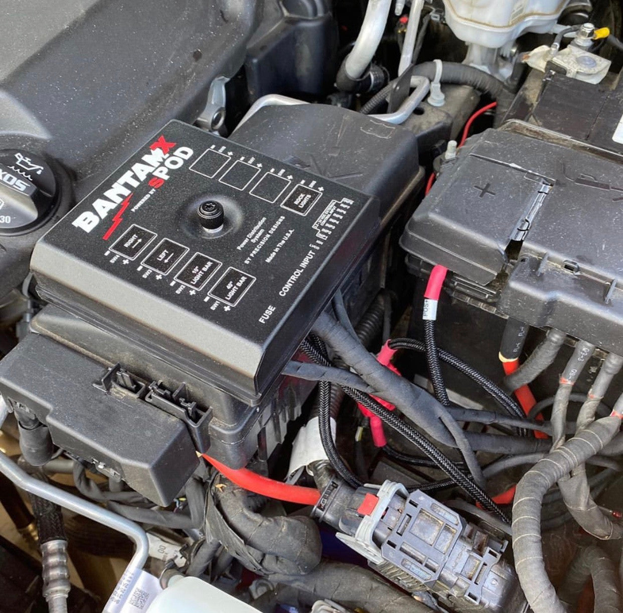 BantamX Touchscreen for Uni with 36 Inch battery cables