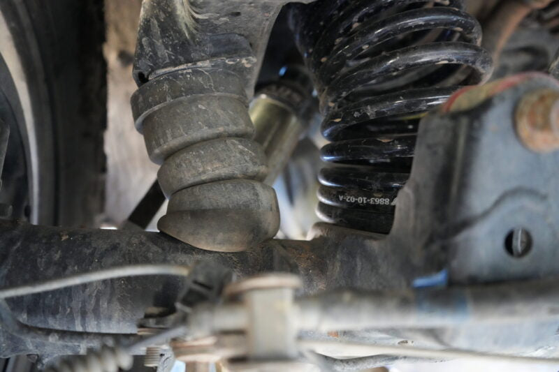 Durobumps Premium Rear 3rd Gen 4Runner Extended Bump Stops for 96-02 4Runner (5.25 inch Tall) 2 Inch Plus Lift Required - DBR525