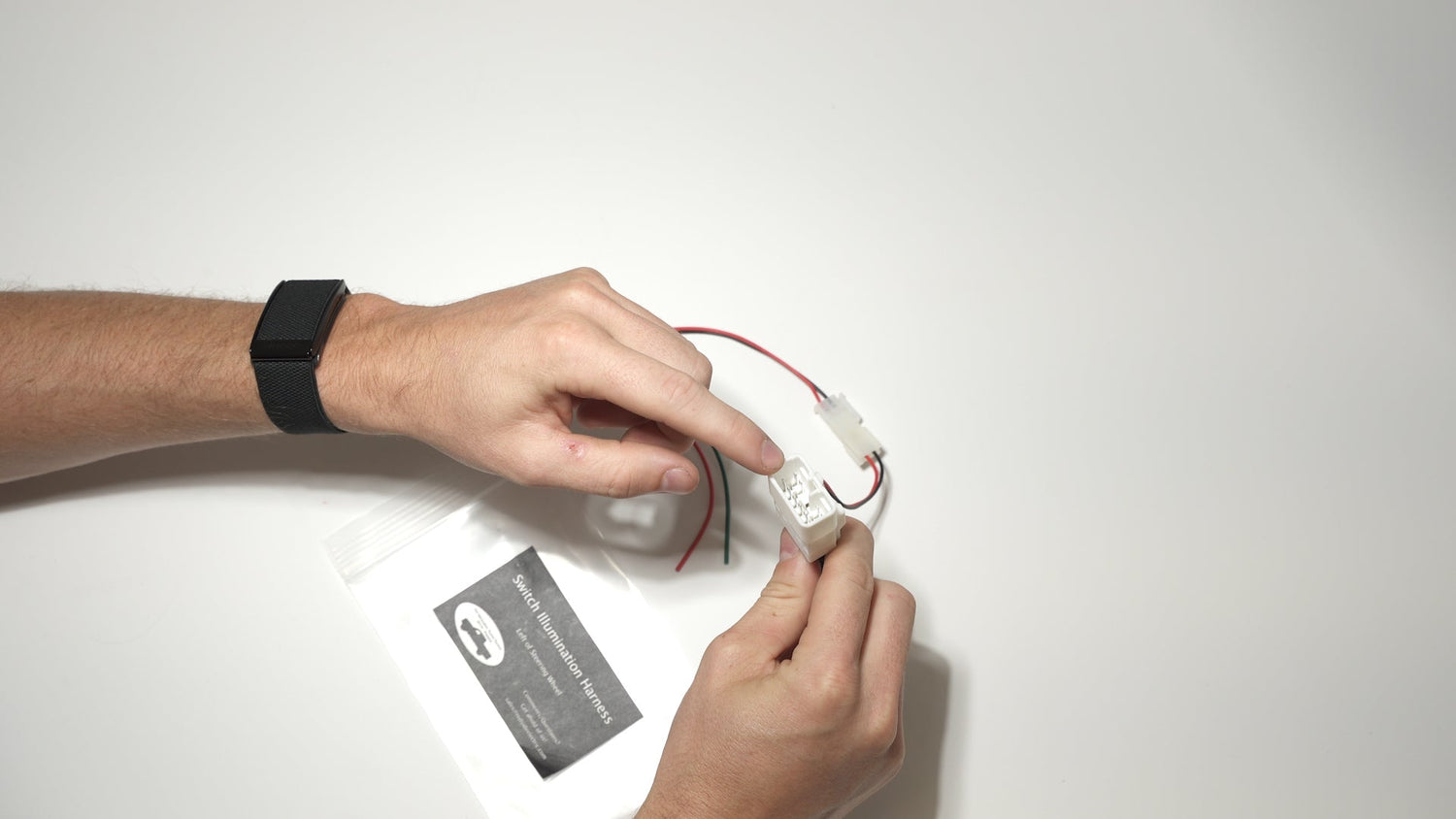 Plug and Play Switch Illumination Harness