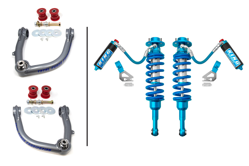 LIFT KIT W/ FRONT 2.5 INCH DIAMETER ADJUSTABLE KING SHOCKS <br>- LEXUS GX550