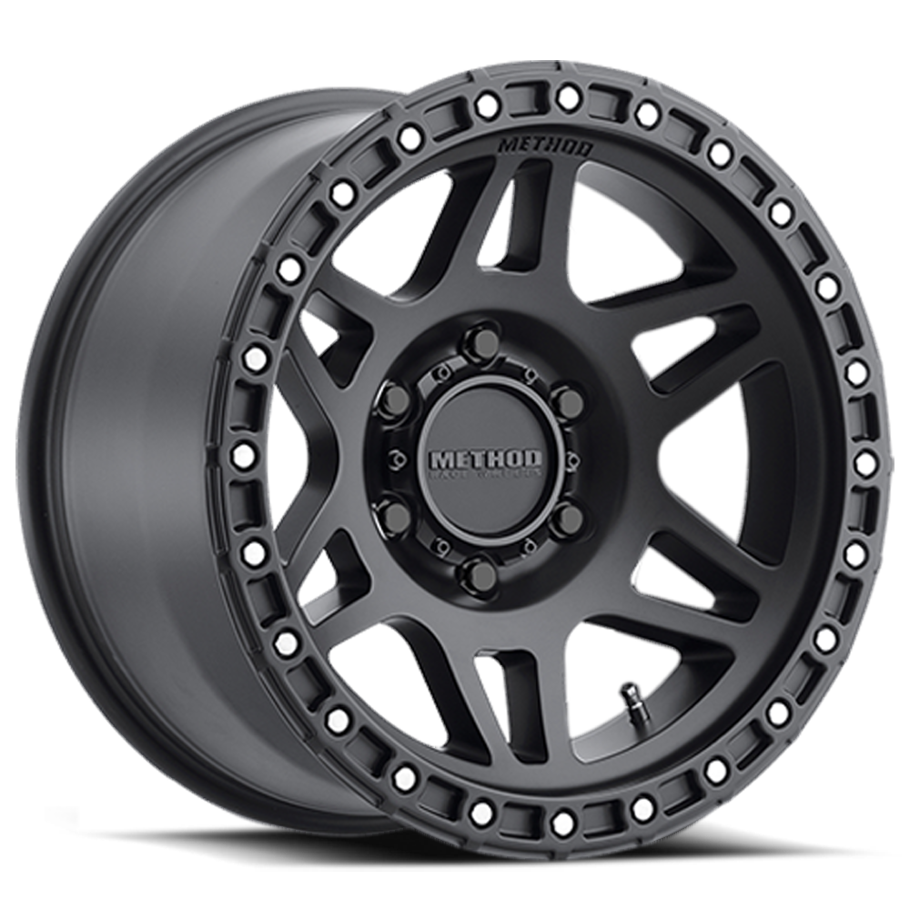 Aluminum Wheels 17x8.5 MR312 Bolt Pattern 8 On 170 Offset 0 Lip Size 0.98 Matte Black MB Method