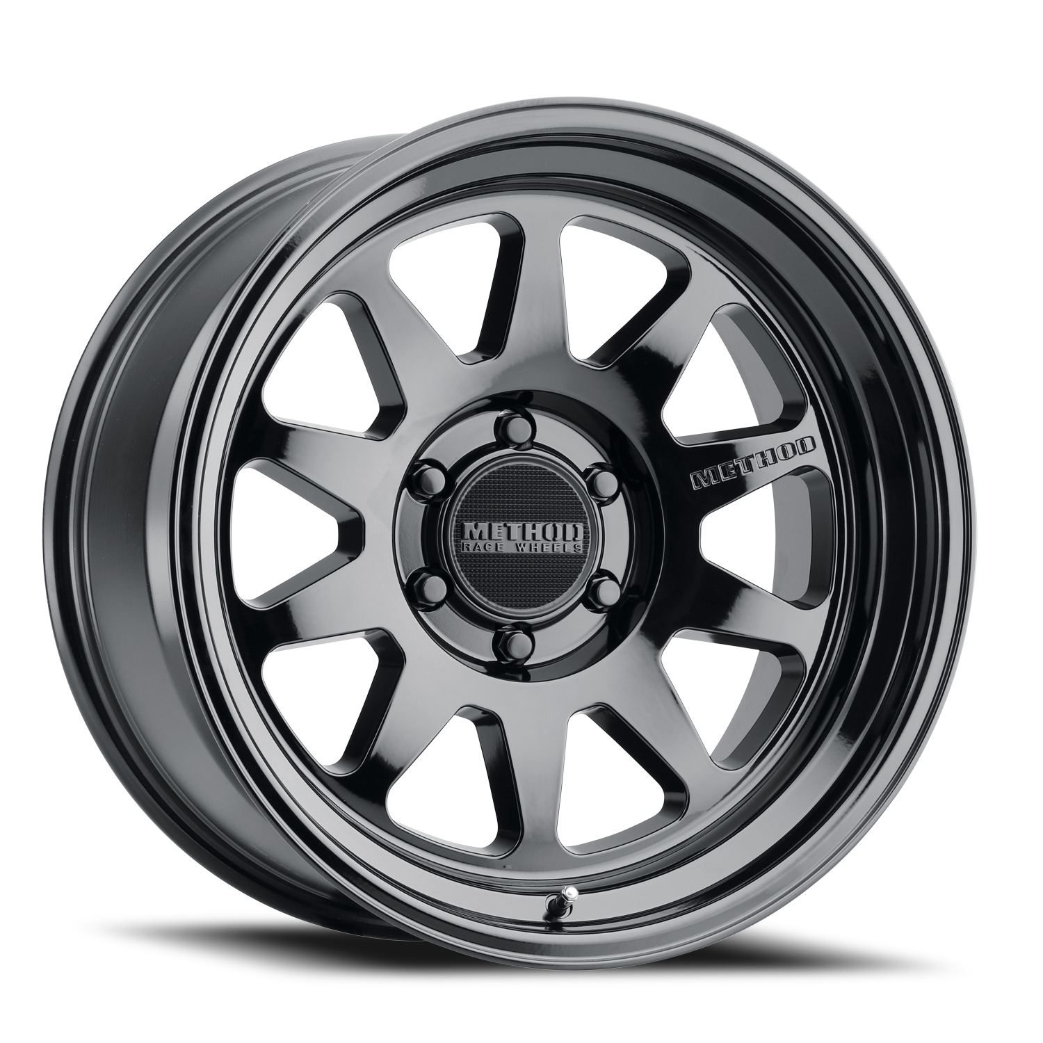 Aluminum Wheels 20x9 MR316 Bolt Pattern 8 On 180 Offset 18 Lip Size 1.77 Gloss Black GB Method