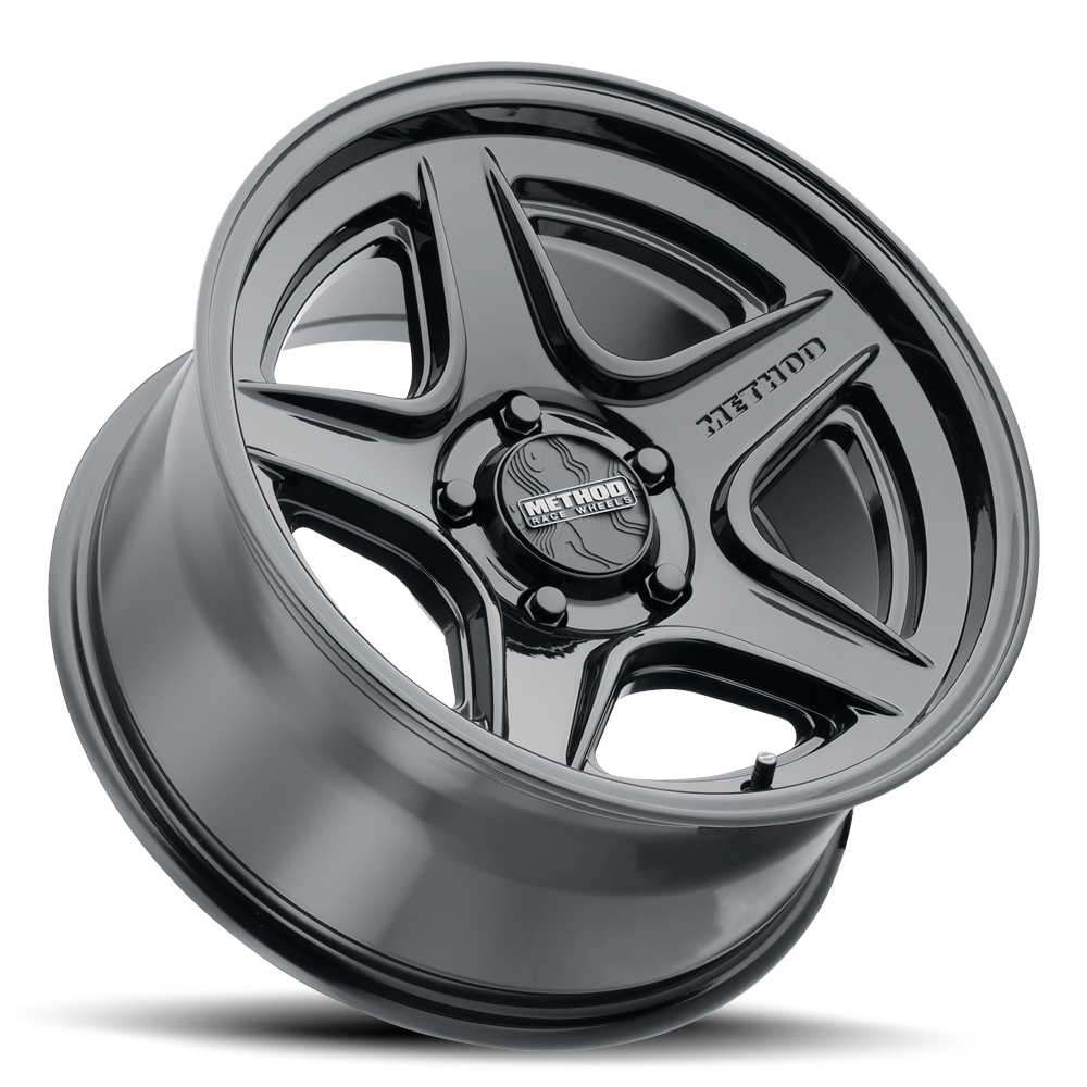 Aluminum Wheels 17x9 MR319 Bolt Pattern 6 On 139.7 Offset -12 Lip Size 1.14 Gloss Black GB Method