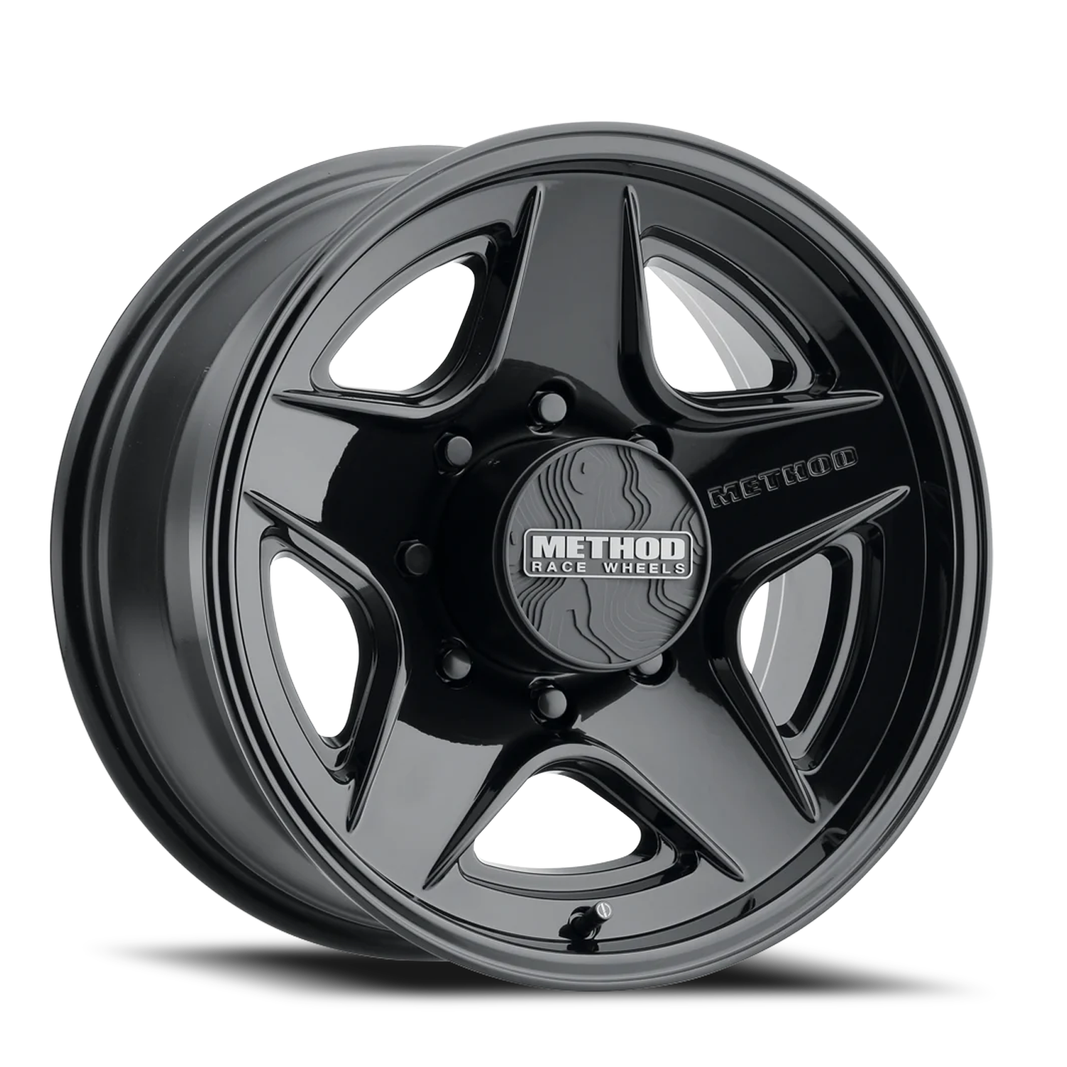 Aluminum Wheels 18x9 MR319 Bolt Pattern 8 On 180 Offset 18 Lip Size 1.06 Gloss Black GB Method