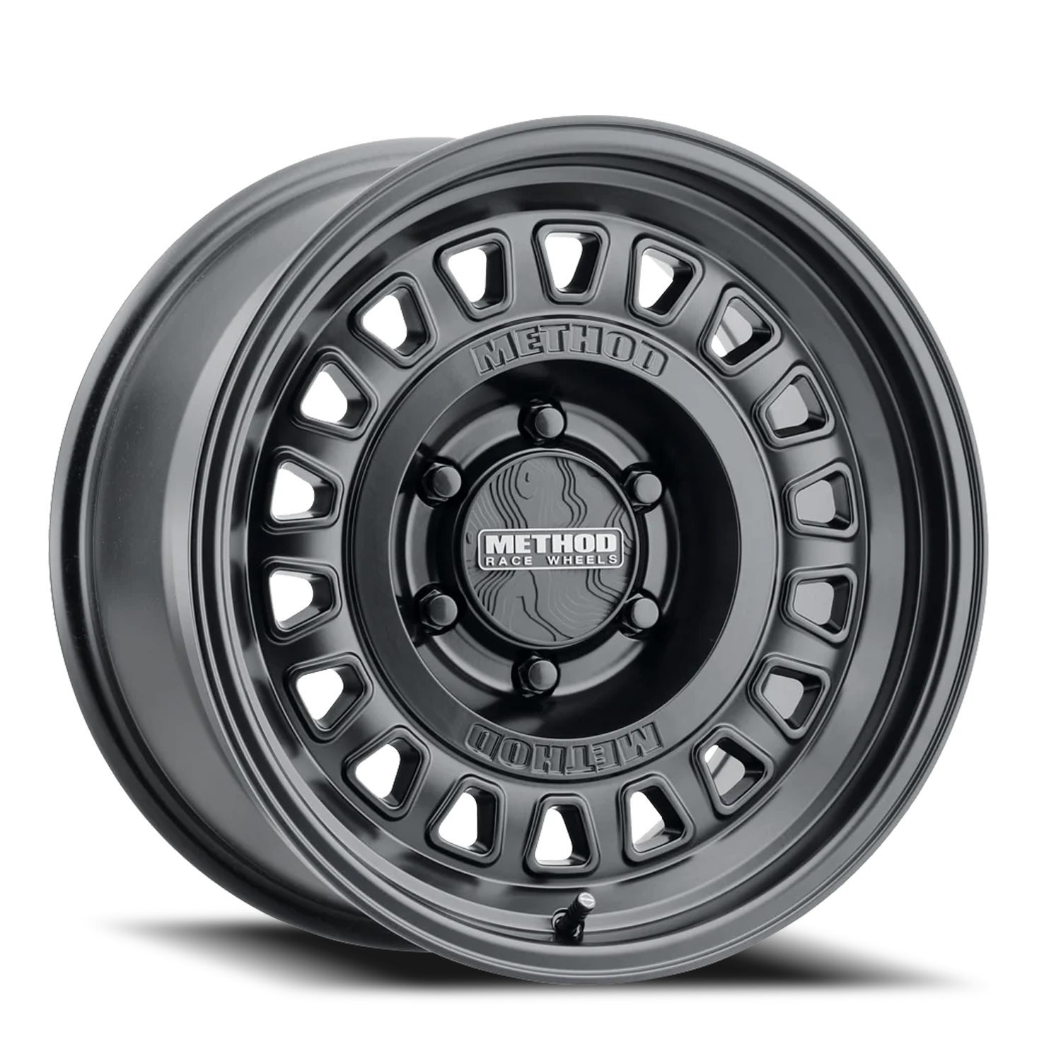 Aluminum Wheels 17x8.5 MR320 Bolt Pattern 6 On 139.7 Offset 0 Lip Size 2.76 Matte Black MB Method