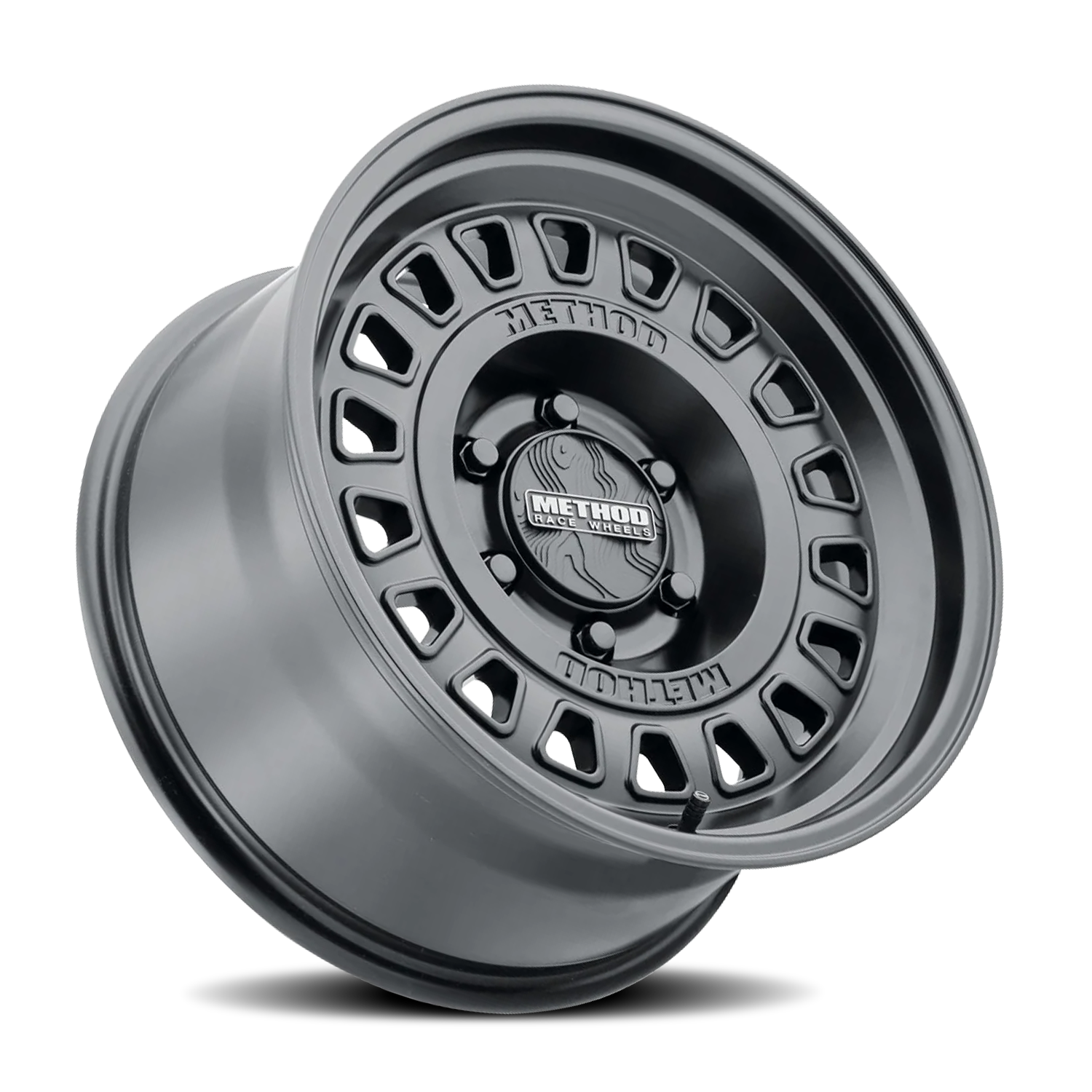 Aluminum Wheels 17x8.5 MR320 Bolt Pattern 6 On 139.7 Offset 0 Lip Size 2.76 Matte Black MB Method