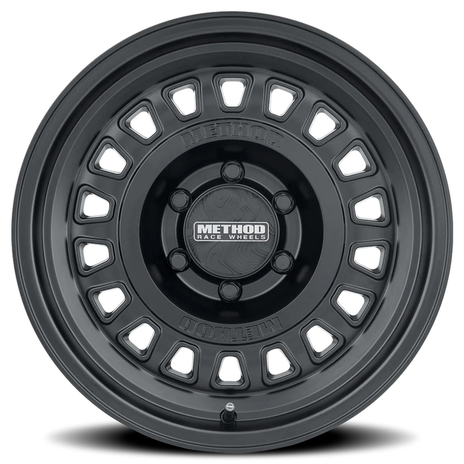 Aluminum Wheels 18x9 MR320 Bolt Pattern 8 On 180 Offset 18 Lip Size 1.89 Matte Black MB Method