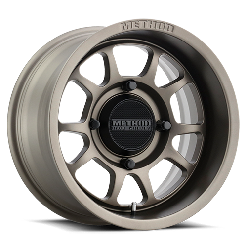 Aluminum Wheels 15x8 MR409 Bead Grip UTV Bolt Pattern 4 On 136 Offset 0 Lip Size 3.15 Steel Grey GY Method