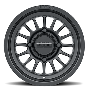 Aluminum Wheels 15x10 MR411 Bead Grip UTV Bolt Pattern 4 On 136 Offset 25 Lip Size 3.23 Matte Black MB Method