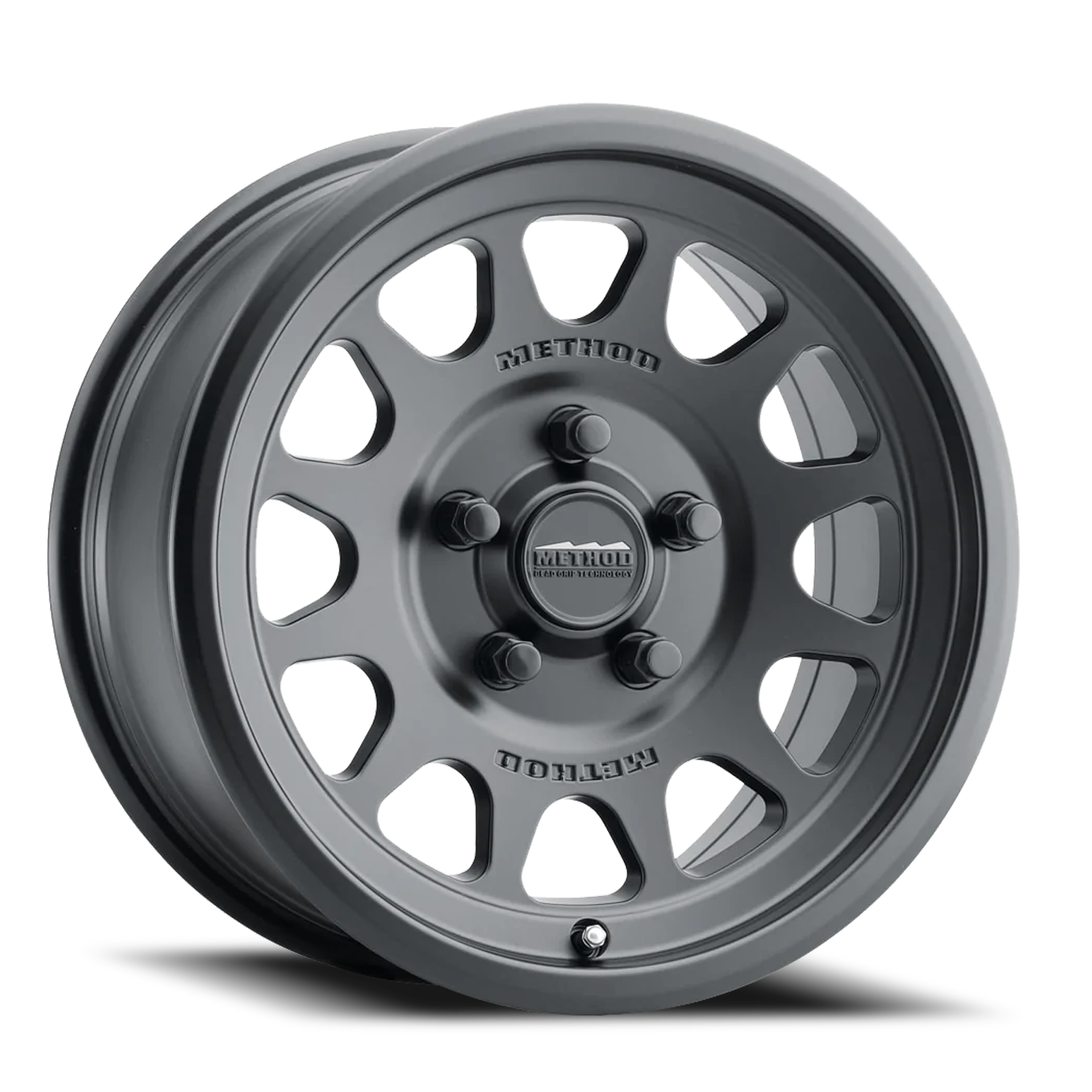 Aluminum Wheels 15x7 MR414 Bead Grip UTV Bolt Pattern 4 On 136 Offset 38 Lip Size 0.79 Matte Black MB Method