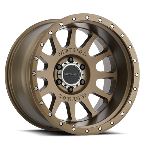 Aluminum Wheels 20x10 NV MR605 Bolt Pattern 8 On 170 Offset -24 Method Bronze BRZ Method