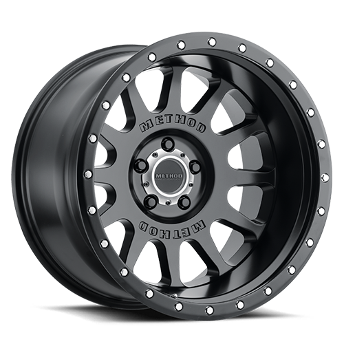 Aluminum Wheels 20x10 NV MR605 Bolt Pattern 8 On 180 Offset -24 Matte Black MB Method