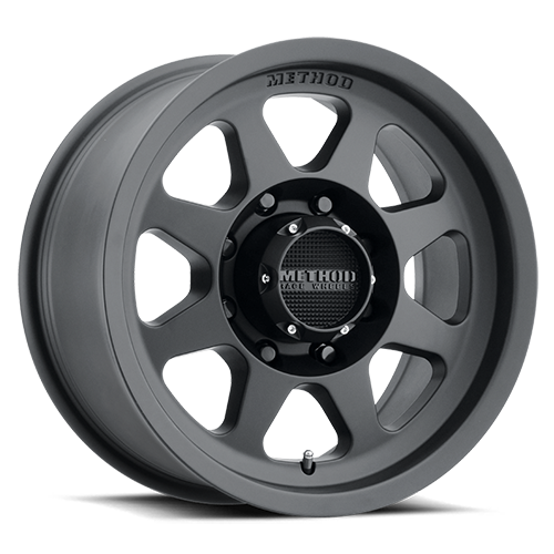 Aluminum Wheels 18x9 HD Bead Grip MR701 Bolt Pattern 8 On 180 Offset 18 Lip Size 1.81 Matte Black MB Method