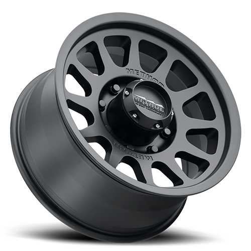 Aluminum Wheels 17x8.5 Bead Grip MR703 Bolt Pattern 8 On 170 Offset 0 Lip Size 1.18 Matte Black MB Method