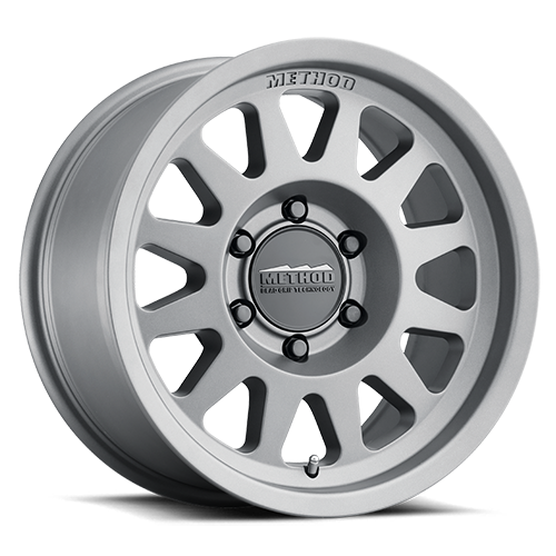 Aluminum Wheels 16x8 Bead Grip MR704 Bolt Pattern 6 On 120 Offset 0 Lip Size 1.77 Titanium SL Method
