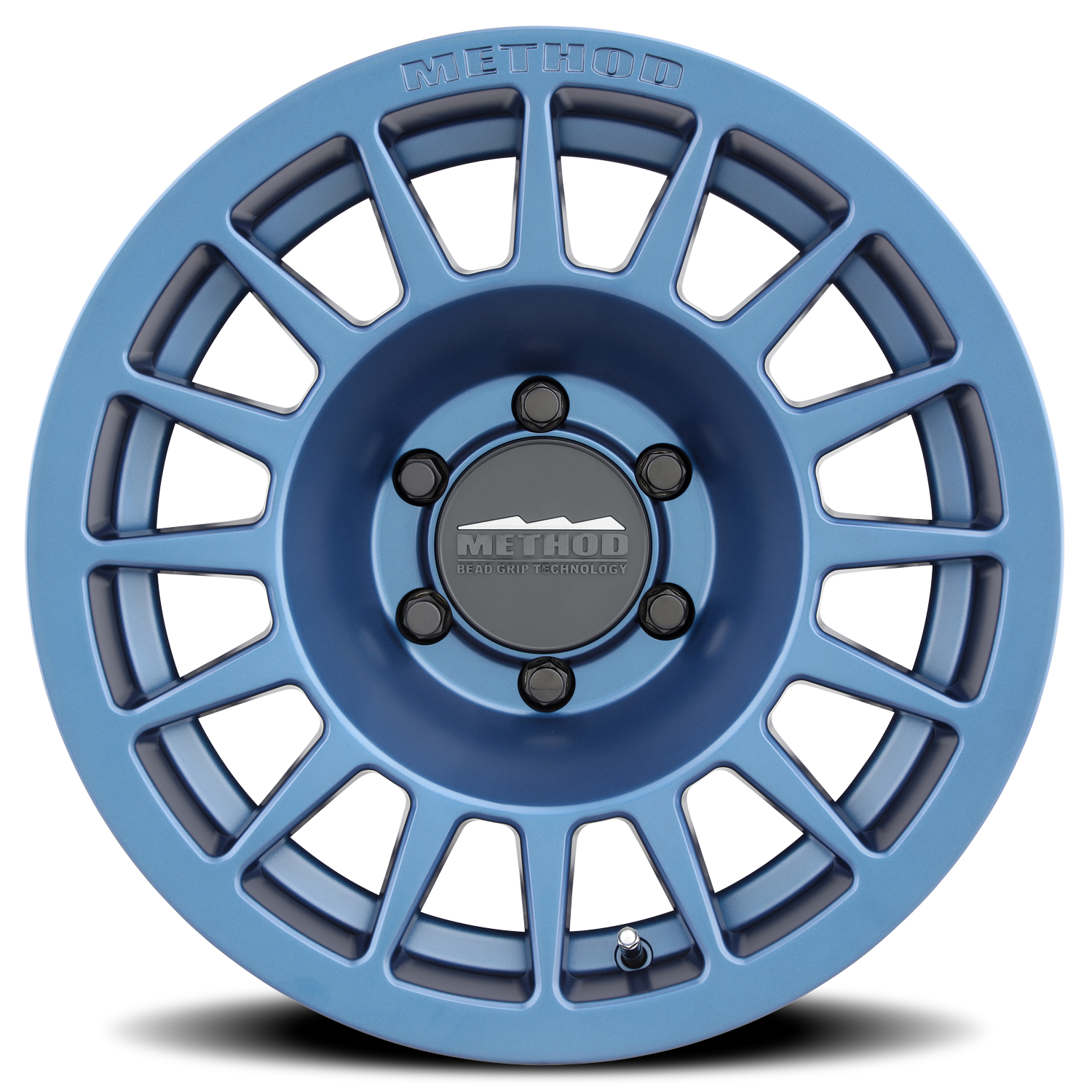 Aluminum Wheels 17x7.5 Bead Grip MR707 Bolt Pattern 6 On 130 Offset 50 Lip Size 0 Bahia Blue BL Method