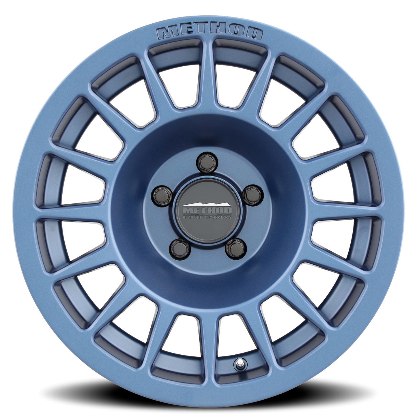 Aluminum Wheels 17x8.5 Bead Grip MR707 Bolt Pattern 8 On 170 Offset 0 Lip Size 0 Bahia Blue BL Method