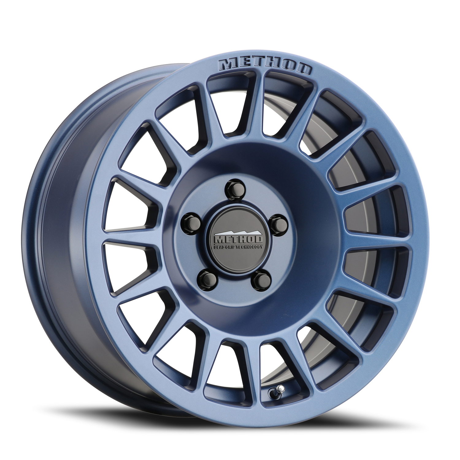 Aluminum Wheels 18x9 Bead Grip MR707 Bolt Pattern 6 On 139.7 Offset 18 Lip Size 0 Bahia Blue BL Method