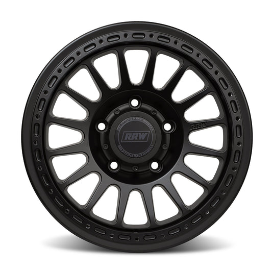 RR6-H 17x8.5 Hybrid Beadlock | MATTE BLACK