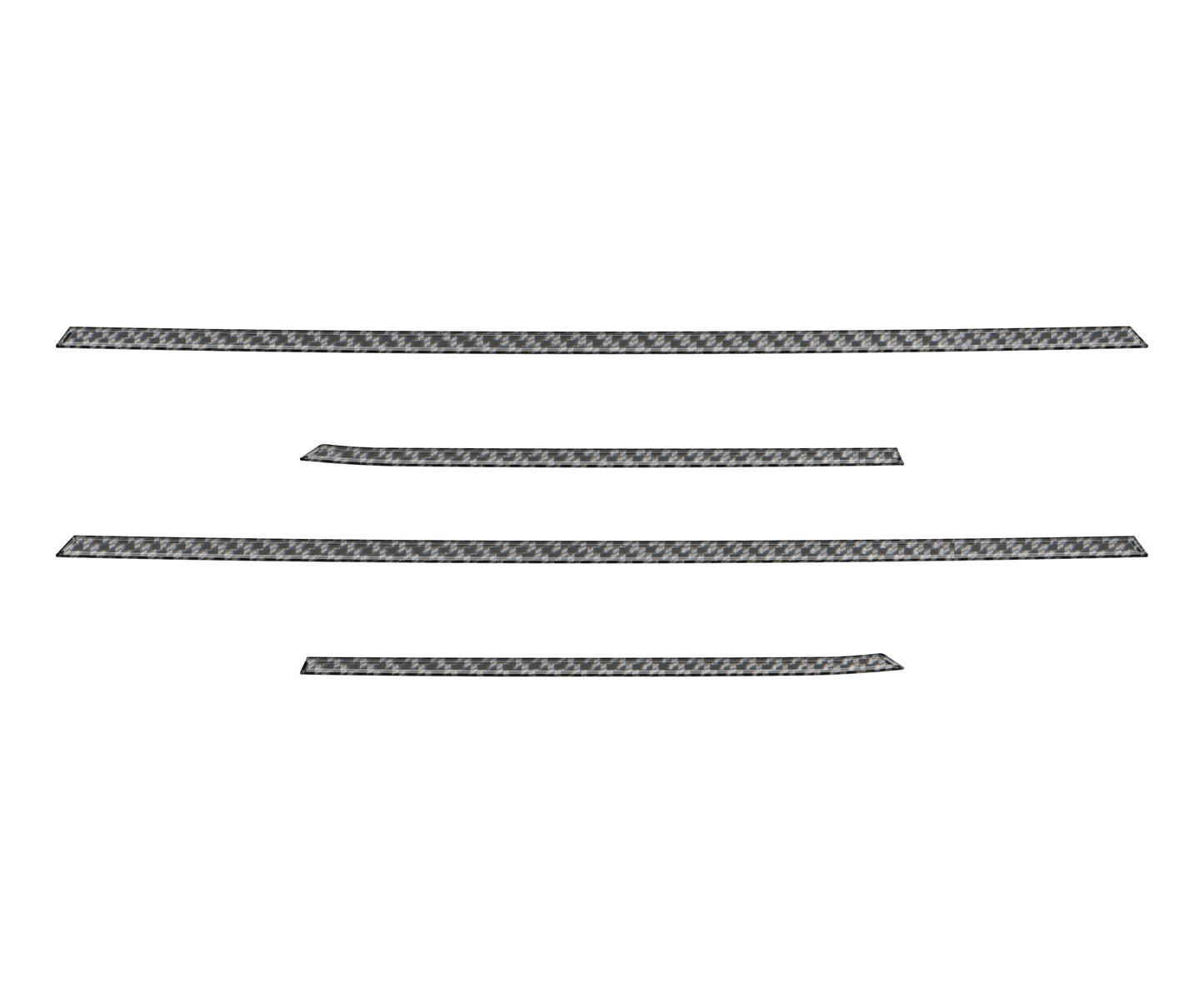 Door Storage Line Accent Trim Fits 2025-2026 Toyota 4Runner