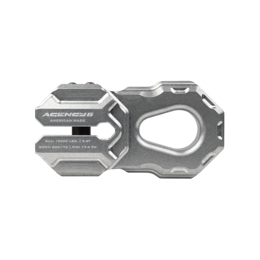 Billet Winch Shackle - RAW